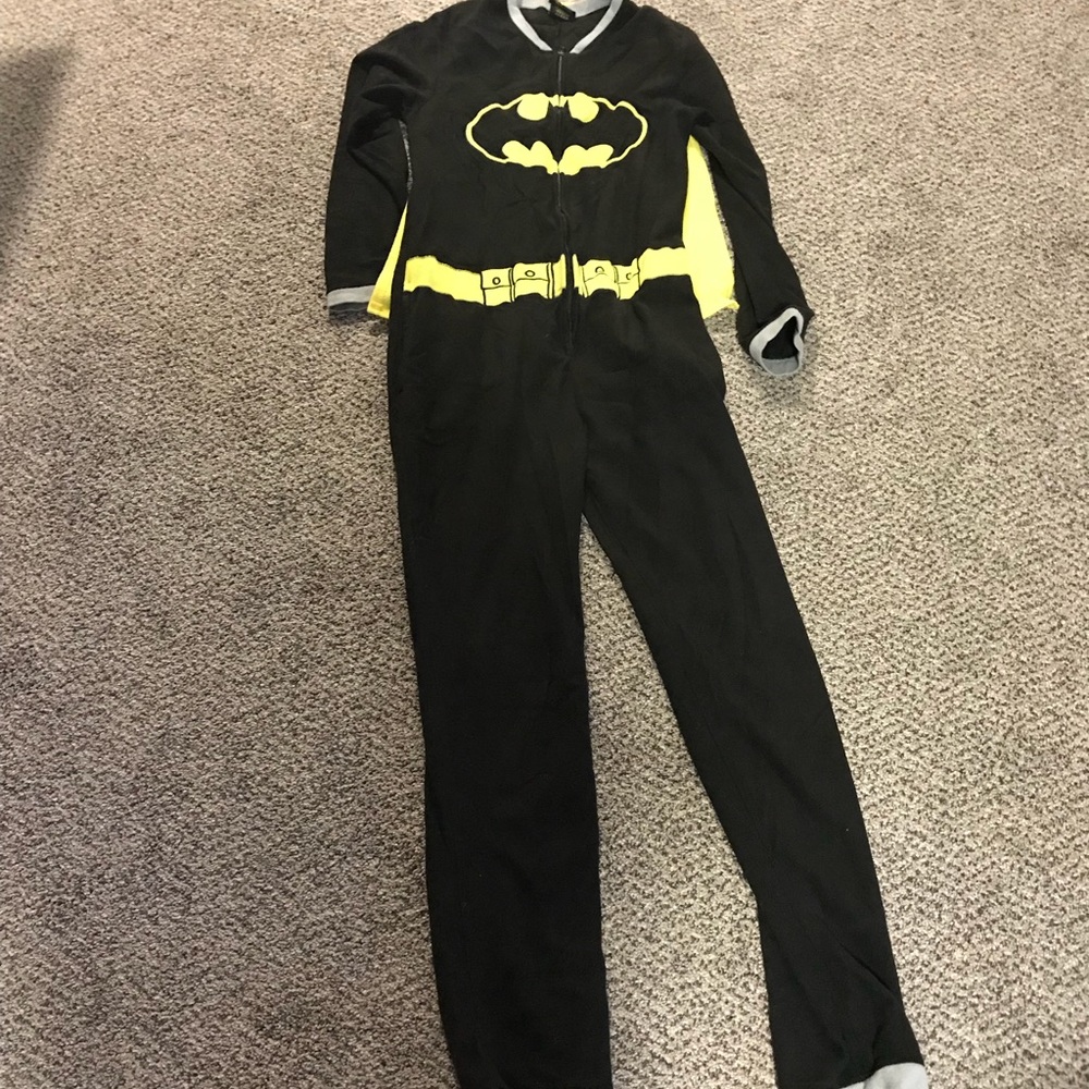 Batman onesie with cape